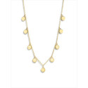 COLLAR NAIOMY AG925 BANY OR PLAQUETES RODONES